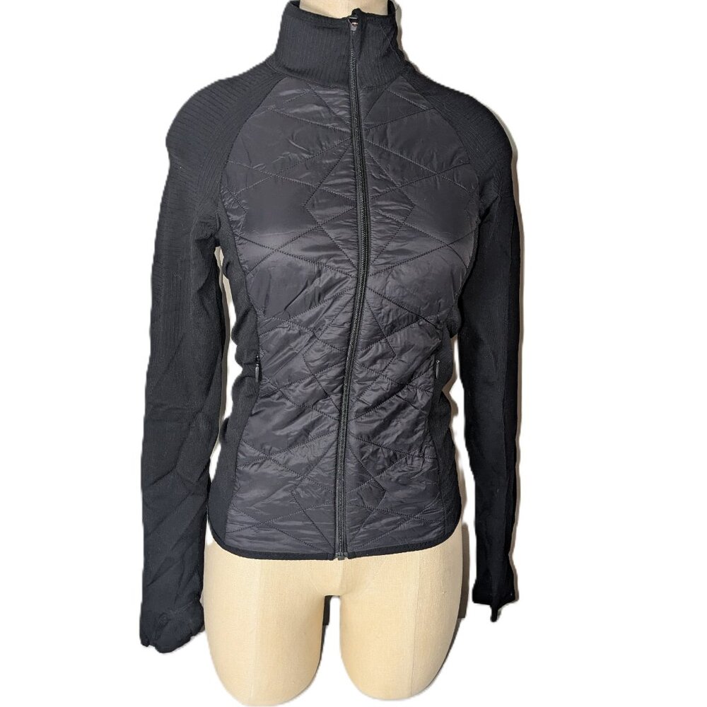 Athleta Puffer Style Down Feather Yoga Jacket